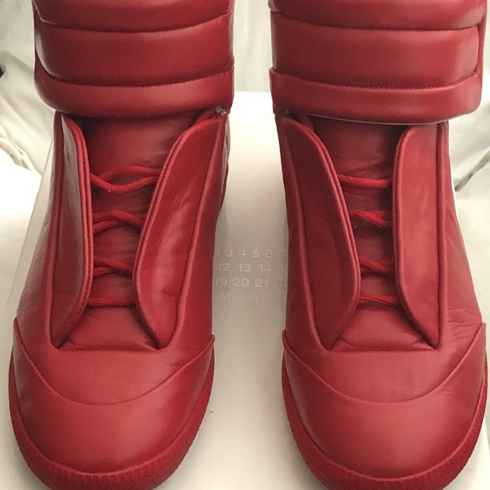 Maison Margiela Future Sneaker - Red - Size 39-Unisex